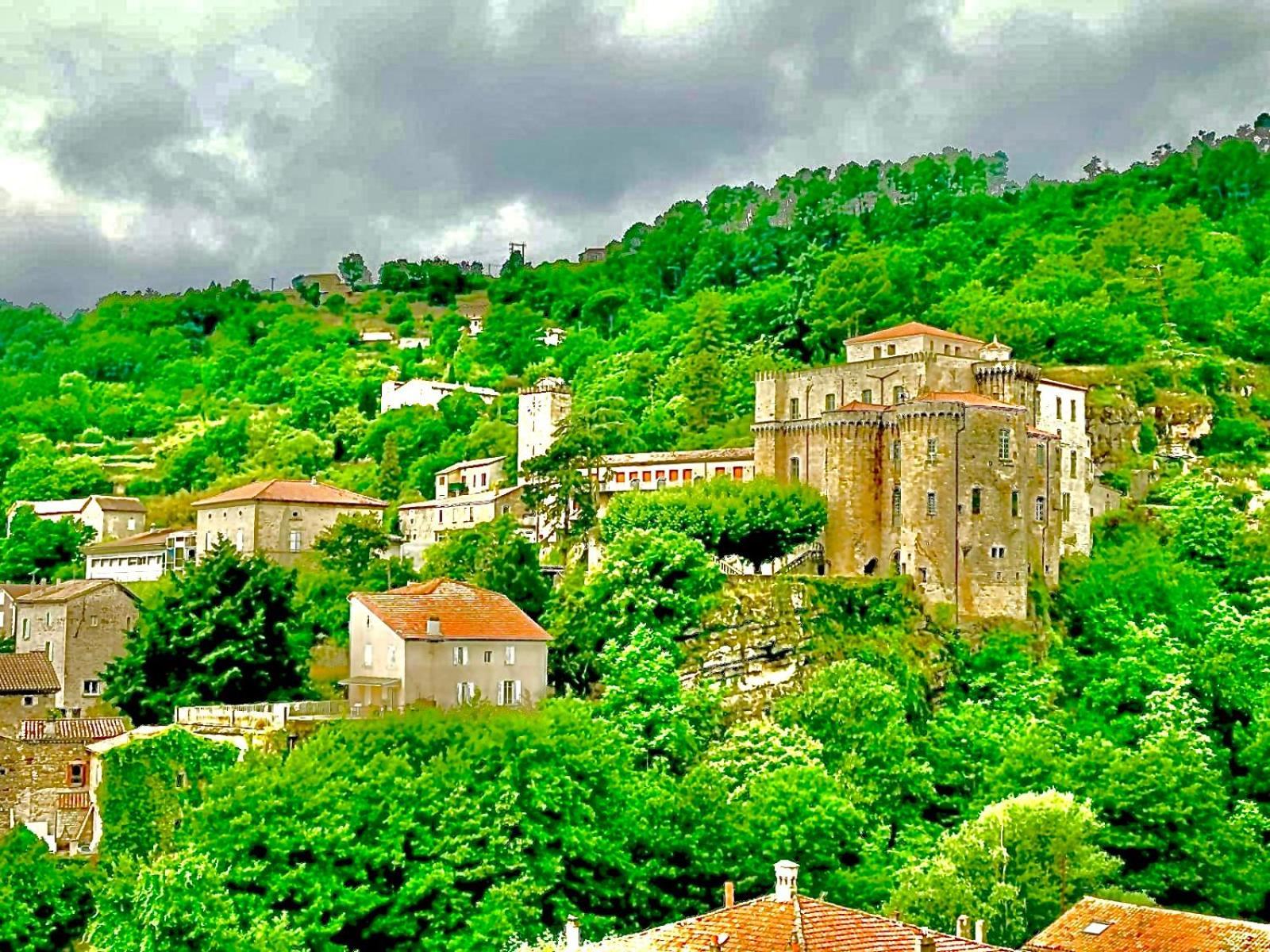La Mascotte Bed & Breakfast Largentière Dış mekan fotoğraf